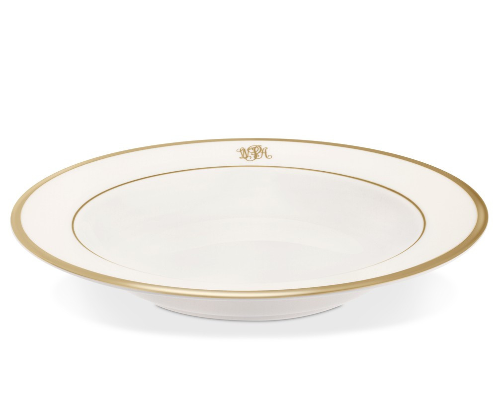Pickard Signature Monogram Soup Bowl | Williams-Sonoma