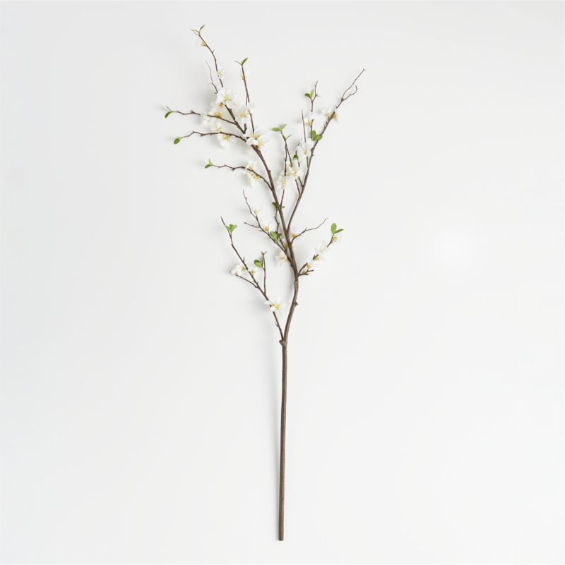 Faux Bradford Pear Branch 50" + Reviews | Crate & Barrel | Crate & Barrel