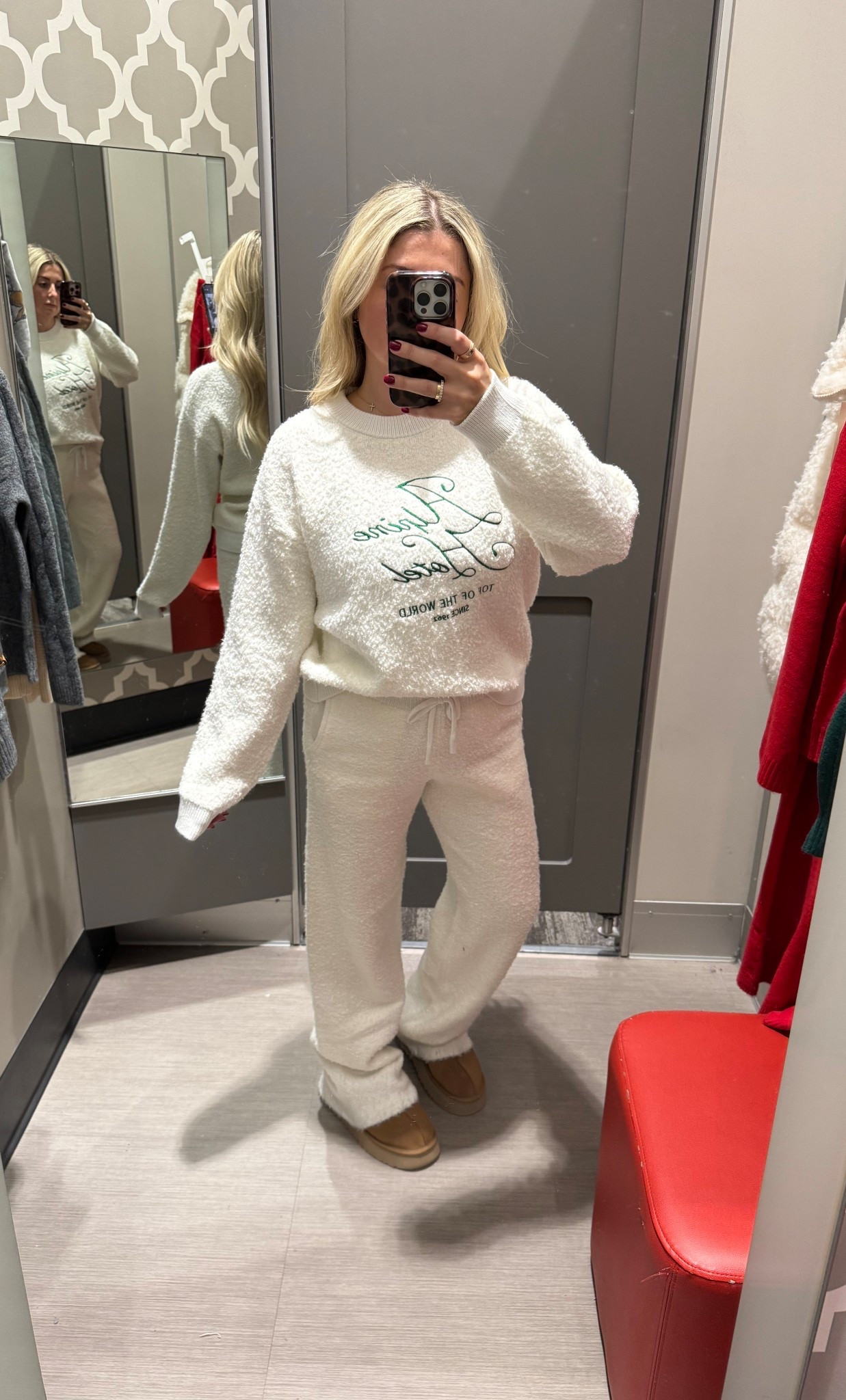 New target matching set!
Size med
Uggs tts
Gift idea 
Christmas outfit 

#LTKGiftGuide #LTKHoliday #LTKShoeCrush