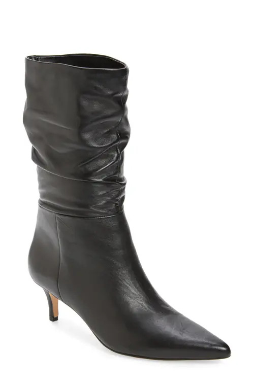 Nordstrom Kindy Pointed Toe Boot in Black at Nordstrom, Size 5.5 | Nordstrom