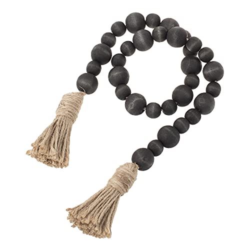 Black Farmhouse Wood Bead Garland-Home Decor Beads-Mother's Day Gift | Amazon (US)