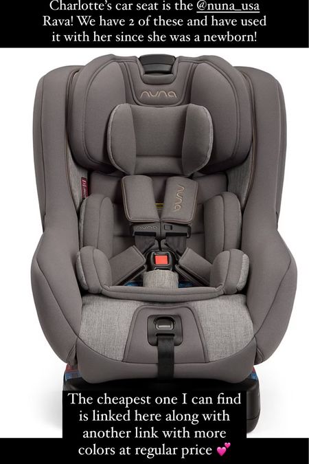 Charlotte’s convertible Car seat link

#LTKfamily #LTKbaby #LTKbump