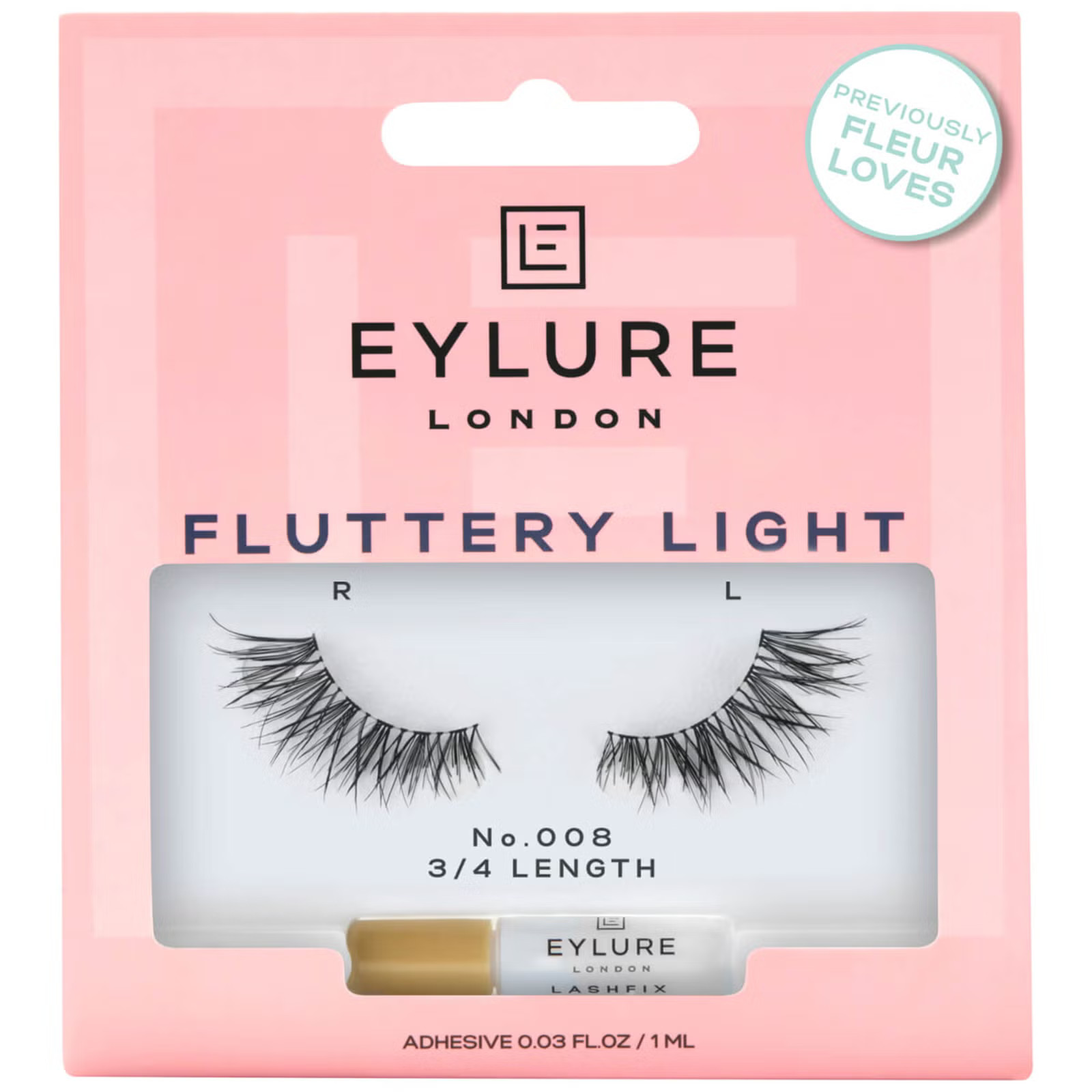 Eylure False Lashes - Fluttery Light No. 008 | Look Fantastic (UK)