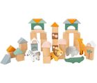 Safari Wooden Building Blocks | Ten Little 