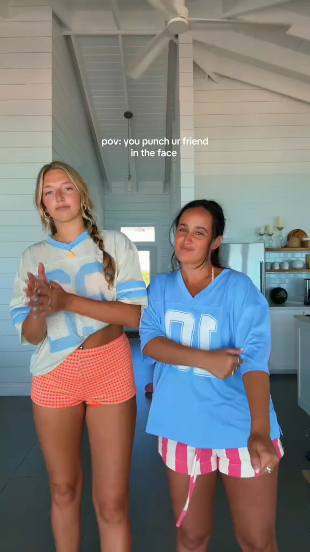 Sorry Rachel 😭 at least our jerseys are cute!!