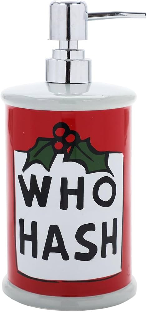 Bioworld Grinch Who Hash Sculpted Soap Pump Dispenser | Amazon (US)