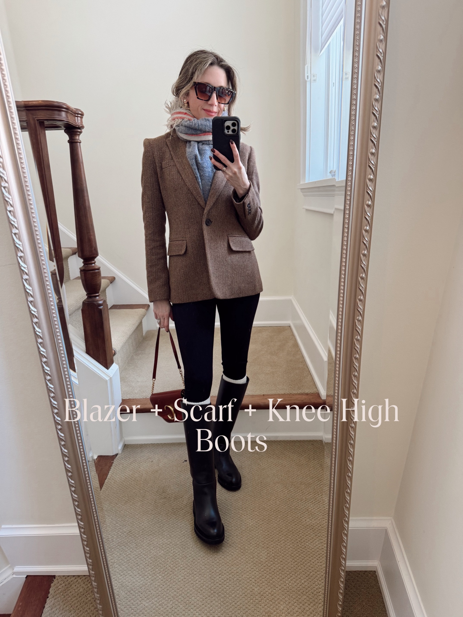 Herringbone Blazer for an equestrian outfit formula with leggings!


#LTKSaleAlert #LTKStyleTip #LTKWorkwear