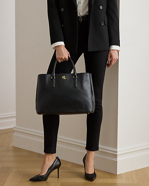 Grande sacoche Marcy en cuir | Ralph Lauren (FR)