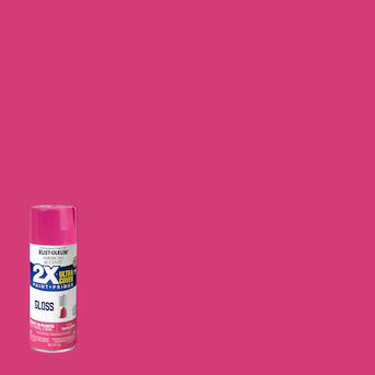 Rust-Oleum 2X Ultra Cover Gloss Berry Pink Spray Paint and Primer In One (NET WT 12-oz) | Lowe's