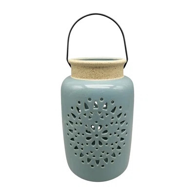 Sagebrook Home Artisan Lantern, Elegant Ceramic Design, Home Accent | Wayfair North America