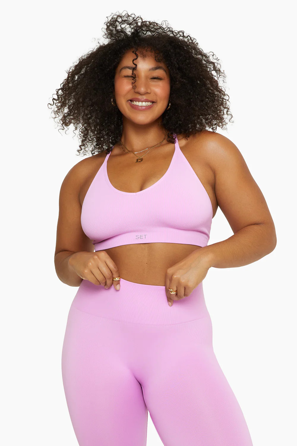 SCULPTFLEX® REMIX RIBBED V BRA - CHARM | SET Active