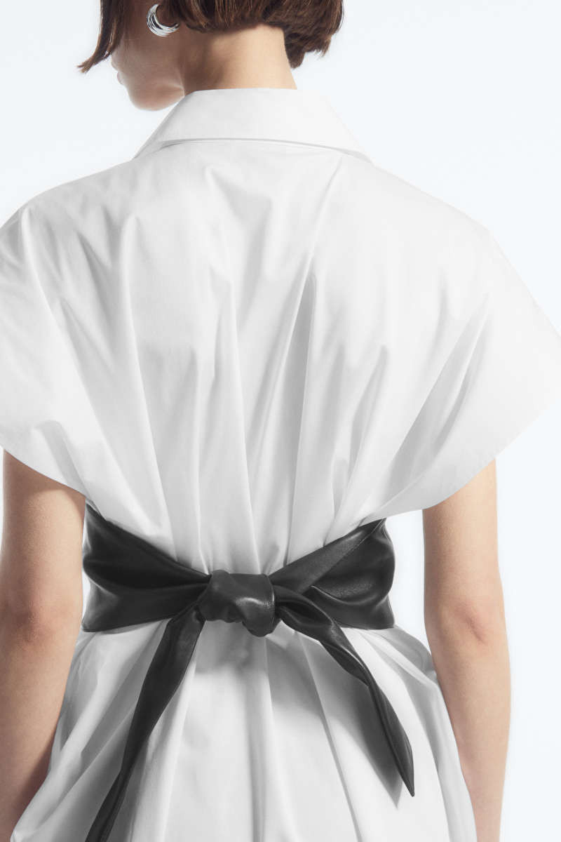 CEINTURE NOUÉE EN CUIR | COS (EU)