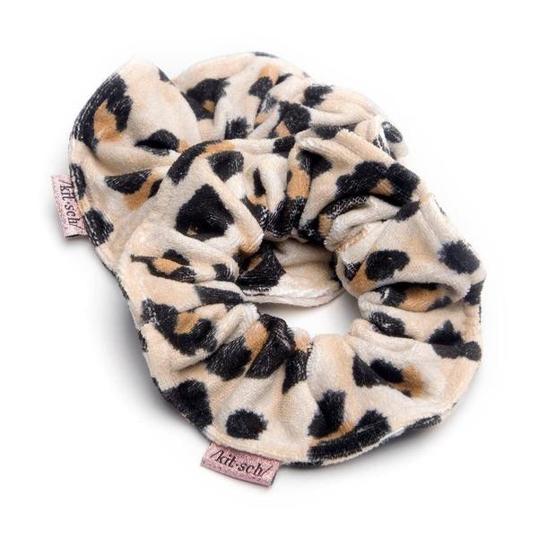 Patented Microfiber Towel Scrunchies - Leopard | Kitsch