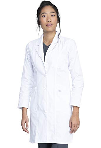 Dickies Womens Professional Whites 37" Medical Lab Coat, White, Small US | Amazon (US)