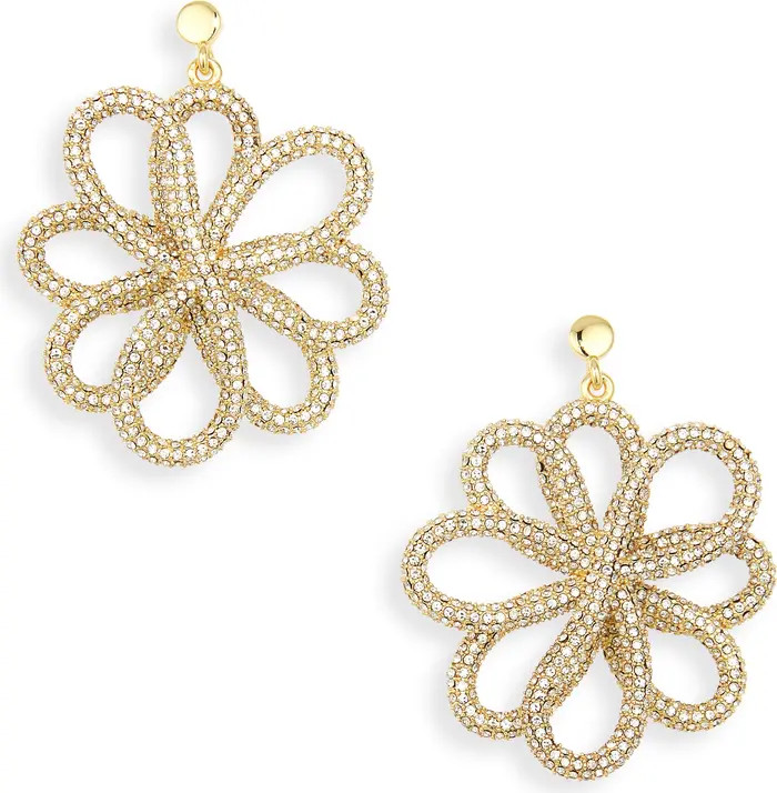 Cult Gaia Bloom Floral Hoop Earrings | Nordstrom | Nordstrom