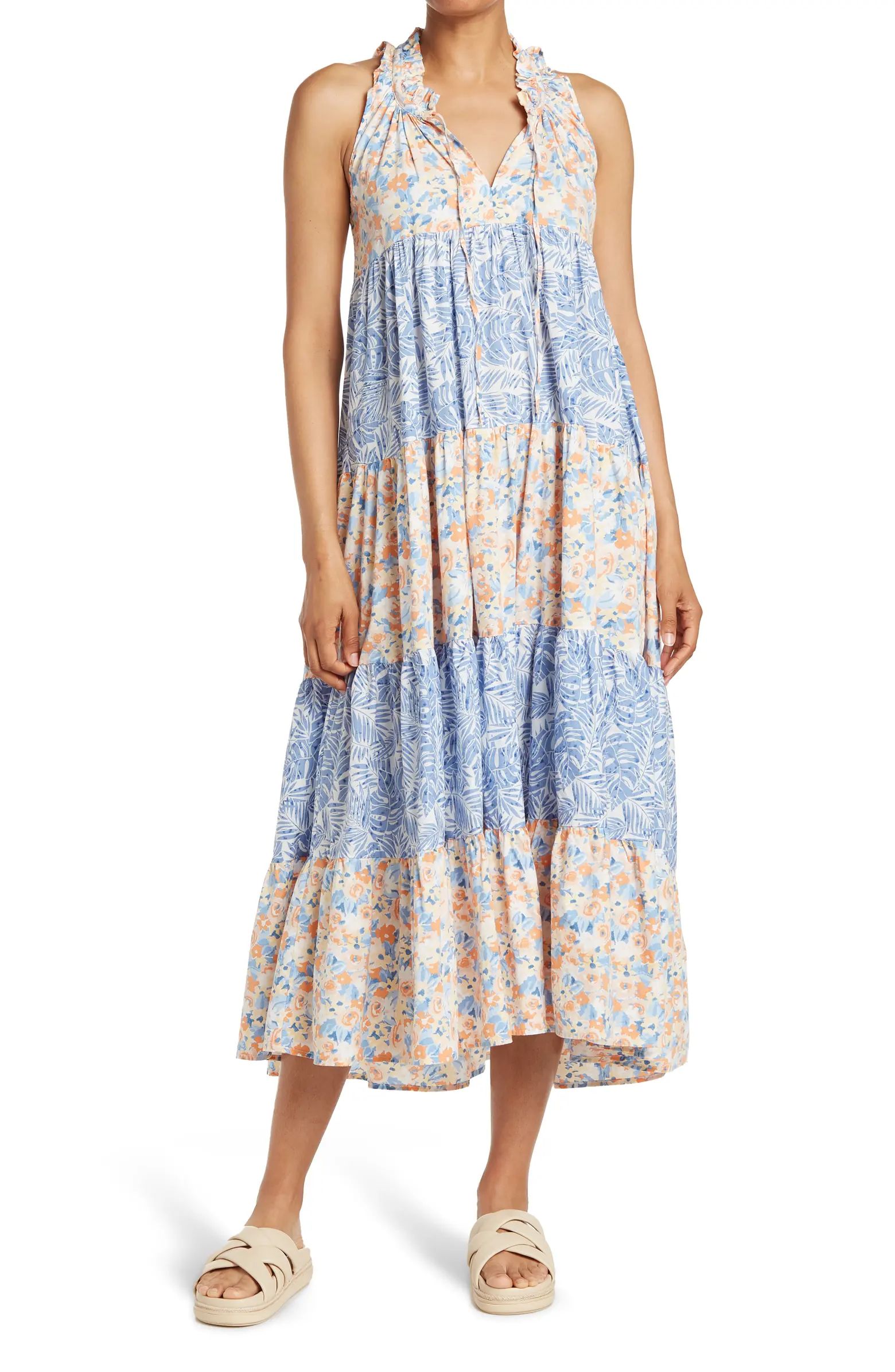 STITCHDROP Malibu Sleeveless Tiered Maxi Dress | Nordstromrack | Nordstrom Rack