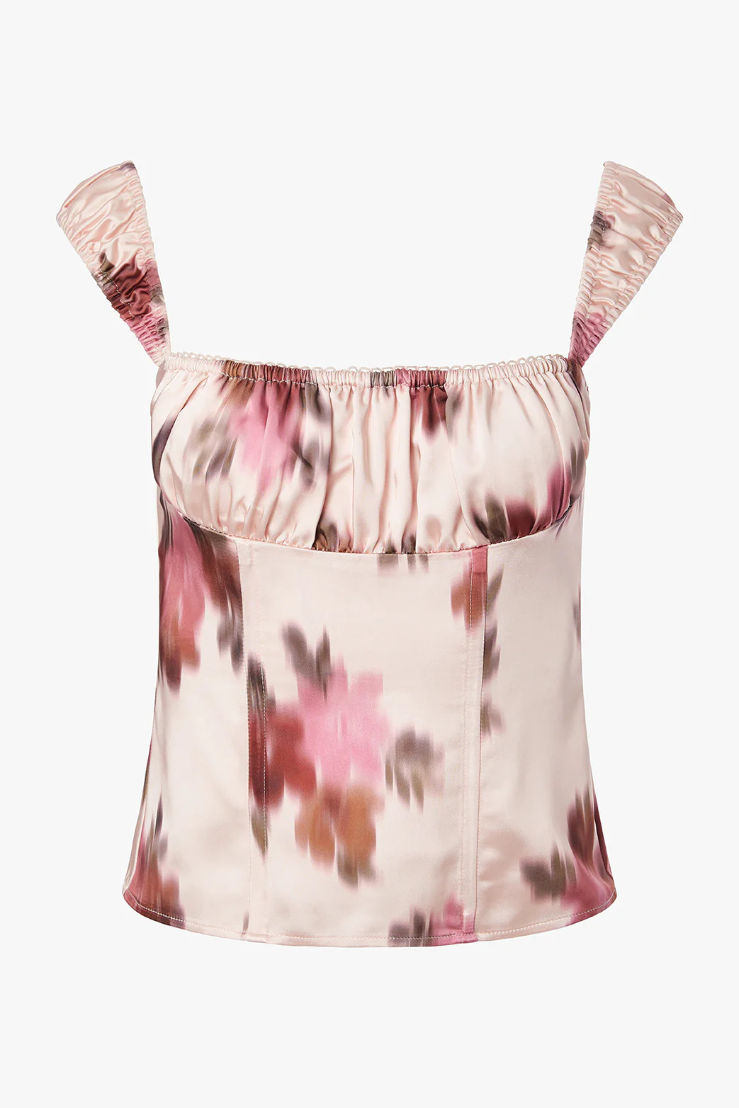 Wide Strap Ruched Cup Corset | We Wore What