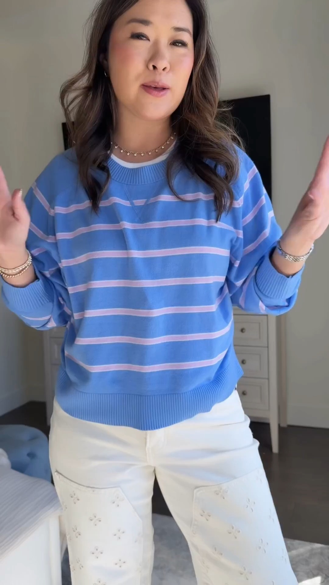 Old Navy Spring outfits

Striped Sweater: Large
Barrel Denim: 8

Spring fashion, spring style, easy ootd, casual outfit, mom style, sweater, white denim 

#LTKSeasonal #LTKootd #LTKmomlife