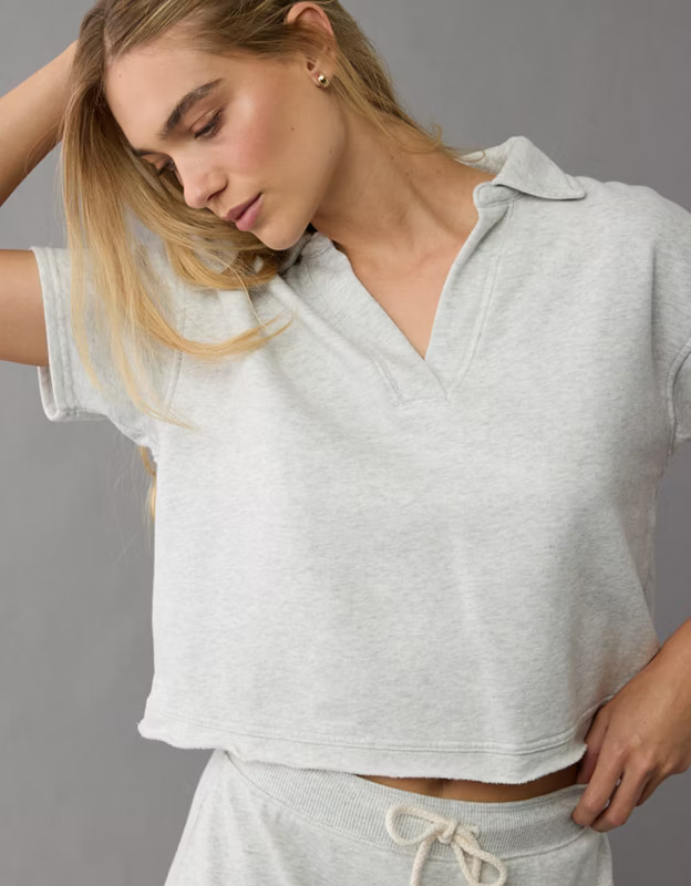 AE Slub Polo Shirt | American Eagle Outfitters (US & CA)