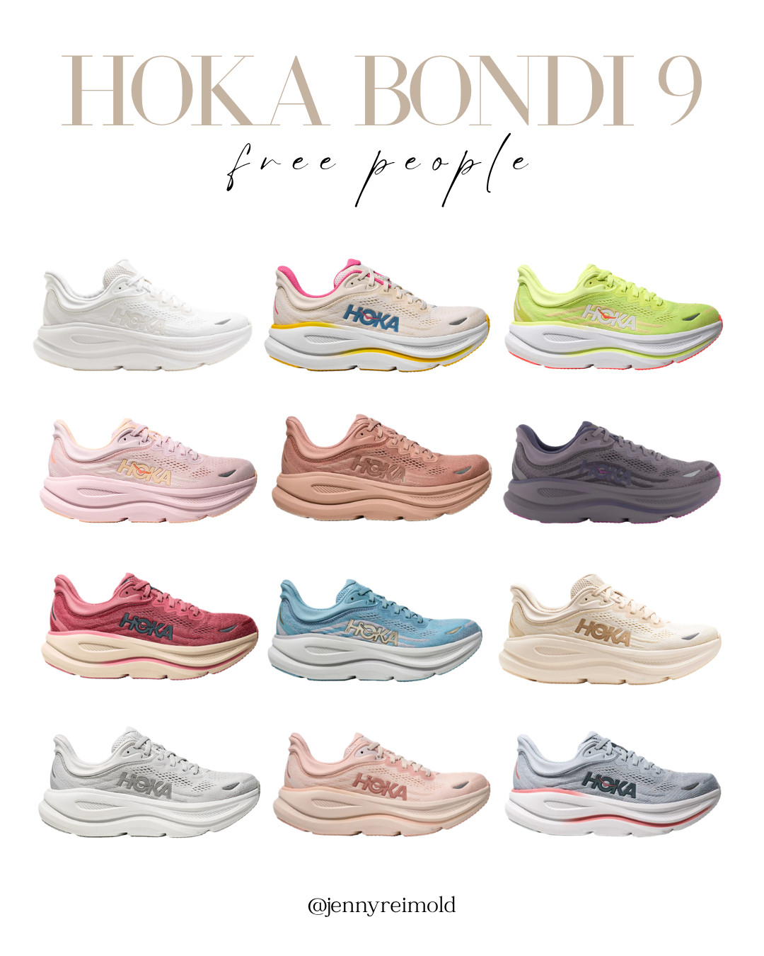 Free People has my favorite Hoka Bondi 9 sneaker in so many colors! Get them now before they run out of stock

#LTKfitnessgoals #LTKActive
