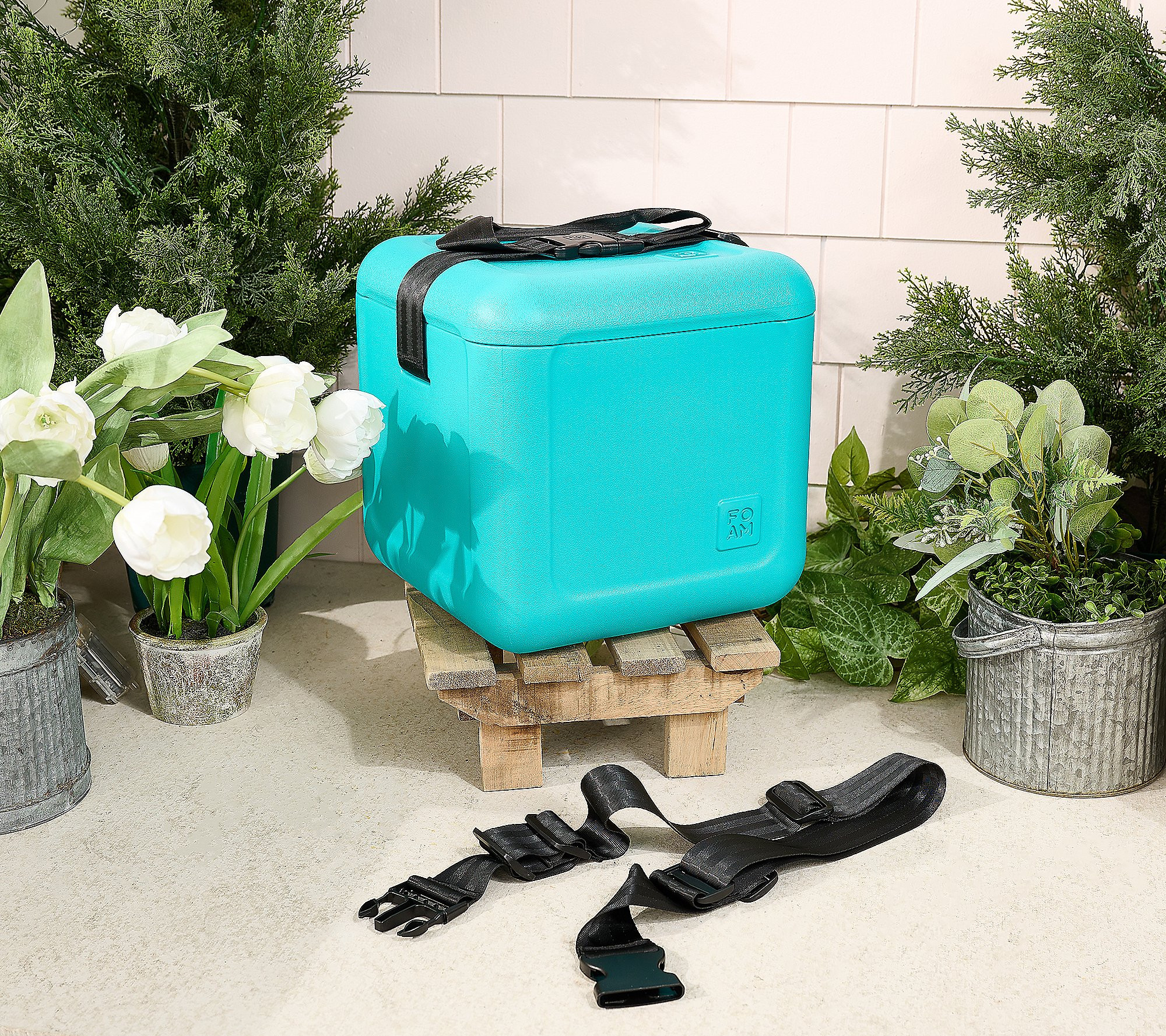 Portable EVA 30 Can Light-Weight Cooler by FOAM | QVC