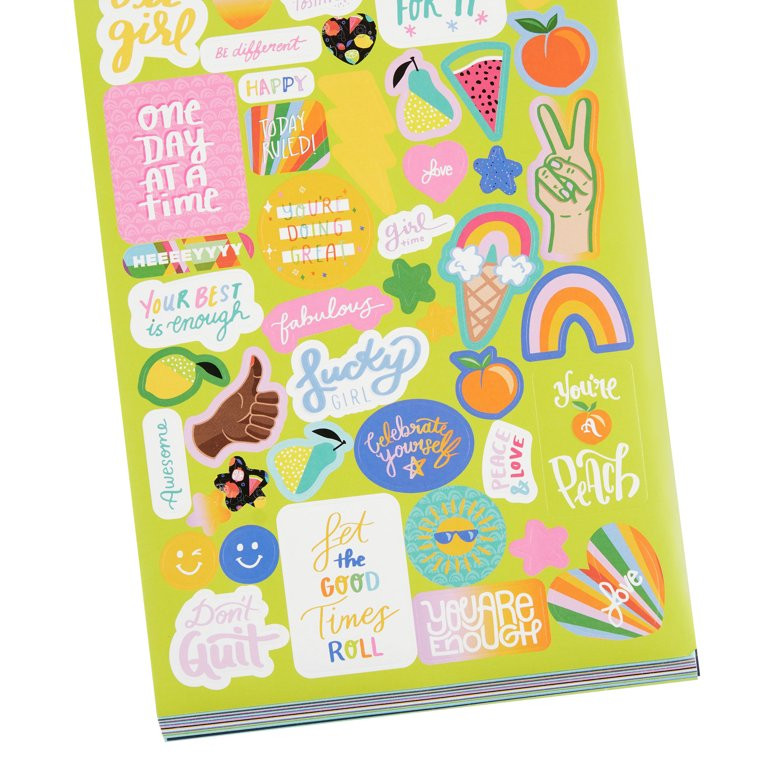 Pen+Gear Best Sticker Book Ever, 40 Pages, 2500+ Paper and Foil Stickers - Walmart.com | Walmart (US)
