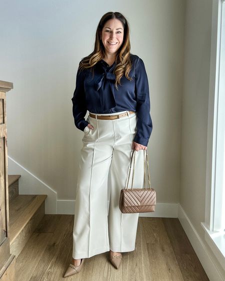 Summer Workwear Outfit 

Fit tips: blouse tts, L // pants, XL

Summer  workwear  summer outfit  summer fashion  workwear  midsize fashion  midsize outfit  business professional outfit  the recruiter mom  

#LTKMidsize #LTKStyleTip #LTKWorkwear