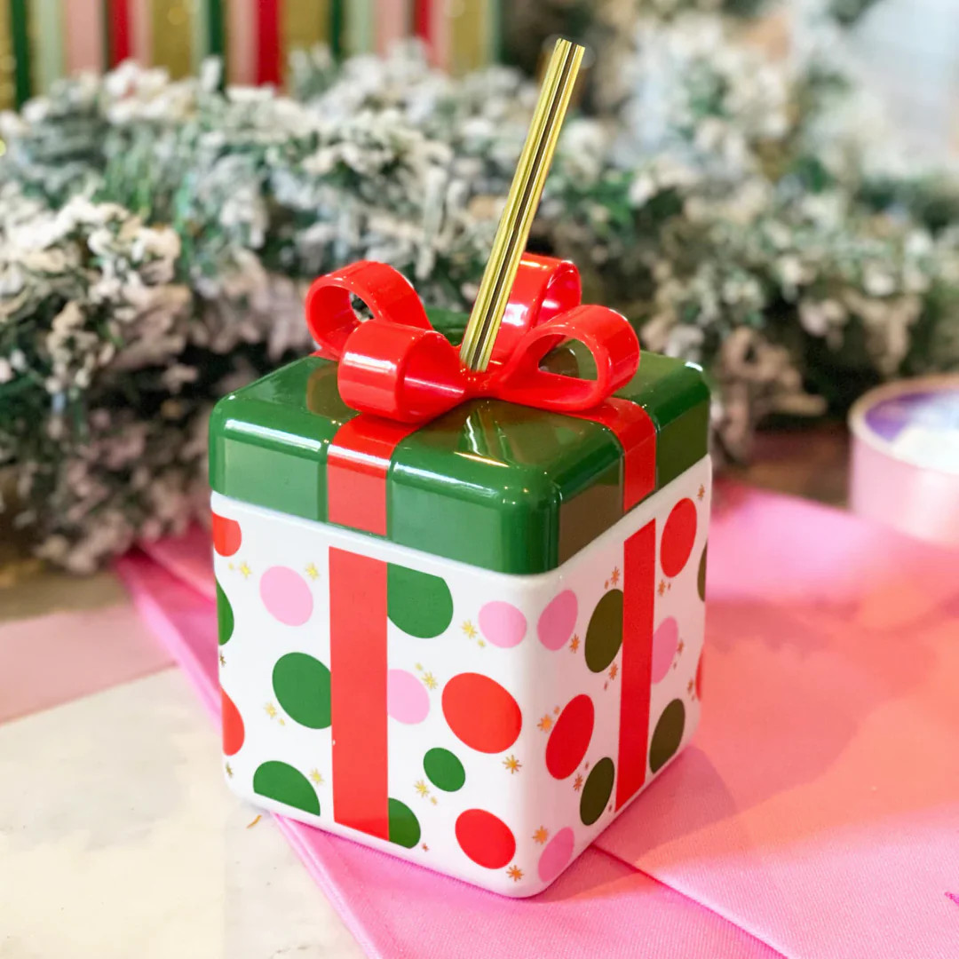 Oh So Gifted Present Sipper | Ellie and Piper