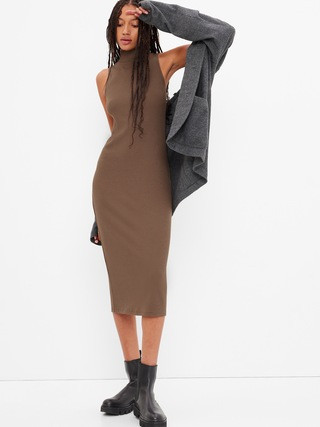 Mockneck Midi Dress | Gap (US)