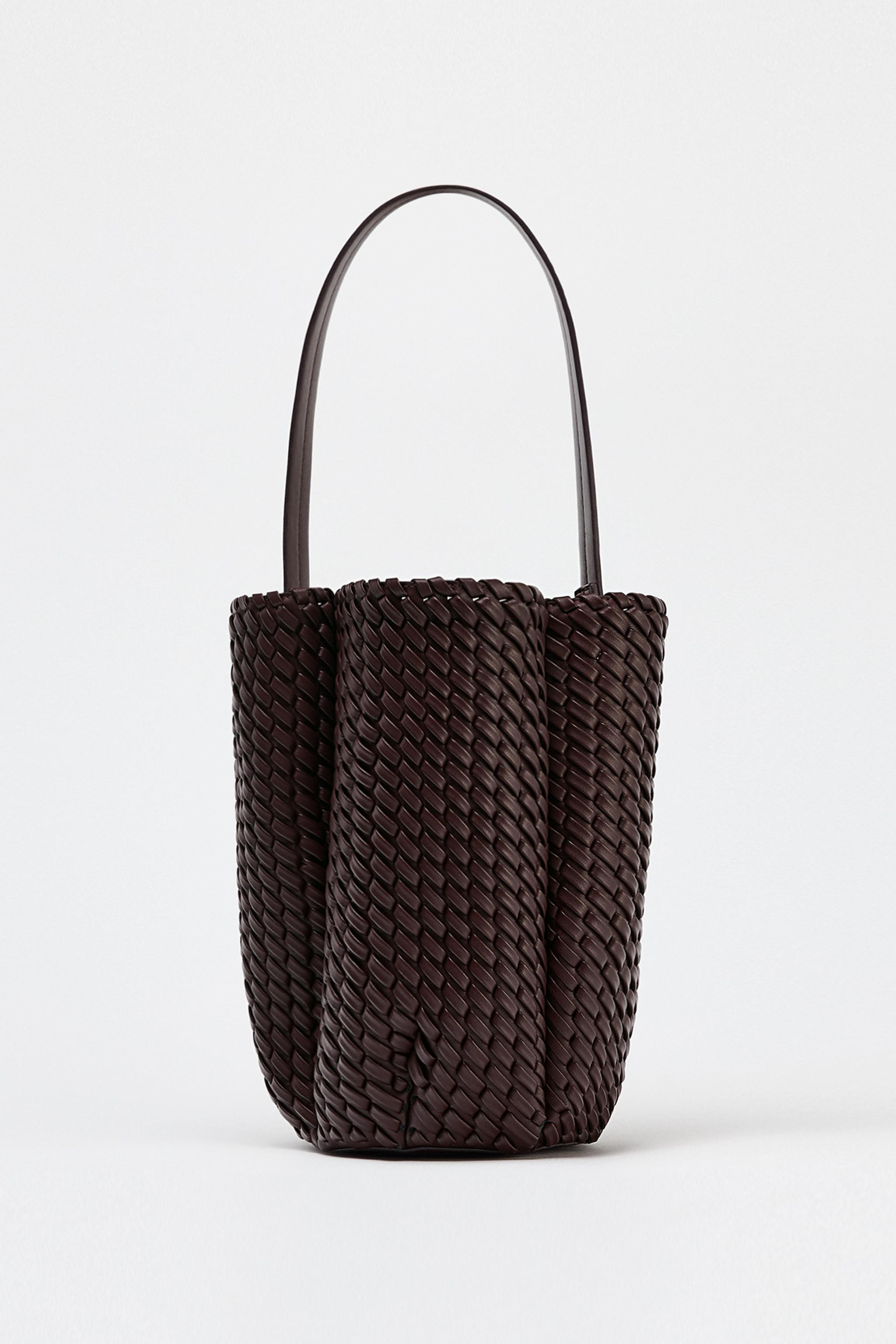 BRAIDED BUCKET BAG | Zara US