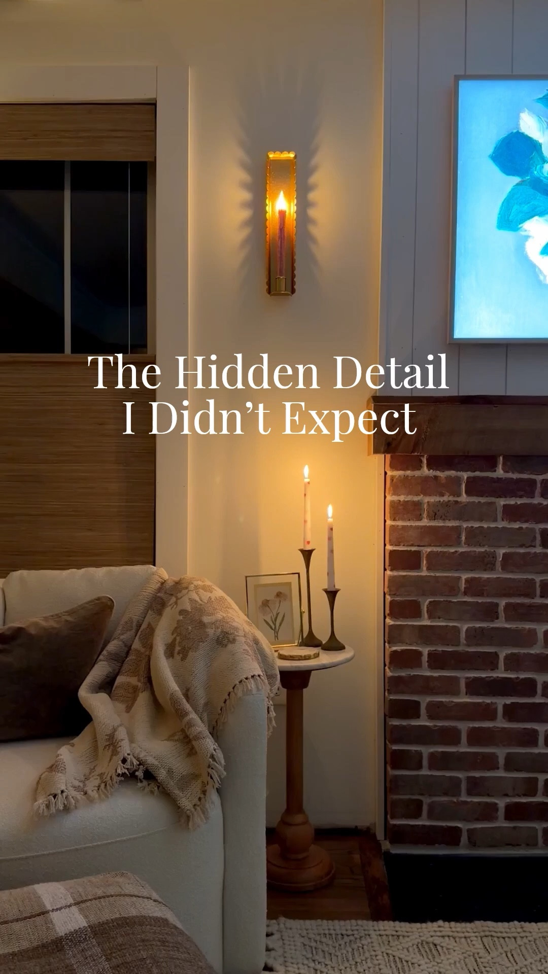 When this candle wall sconce is lit at night, it casts the most mesmerizing shadow on the wall… and now I’m completely obsessed.

Candle wall sconce || Amazon Home Decor || Cozy Ritual || Taper Candle Holders || Living Room Decor 

 

#LTKdayinmylife #LTKHome