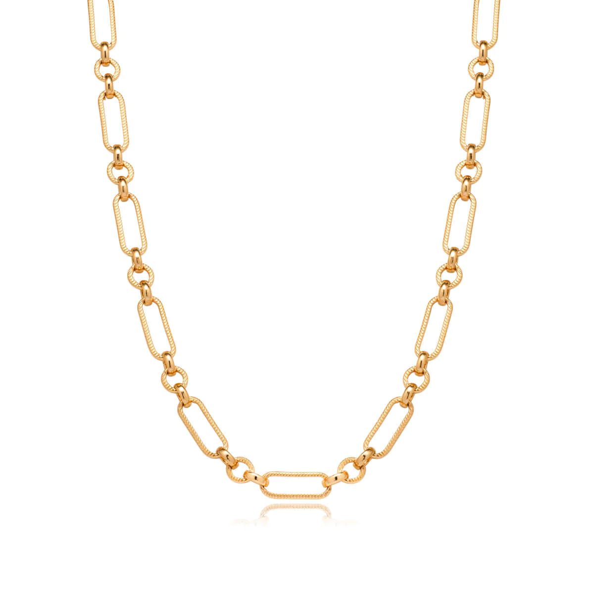 Figaro Chain Necklace (Gold) | Abbott Lyon