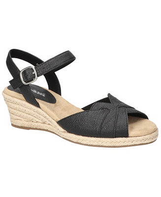 Easy Street Women's Miramar Espadrille Wedge Heel Sandals - Macy's | Macy's