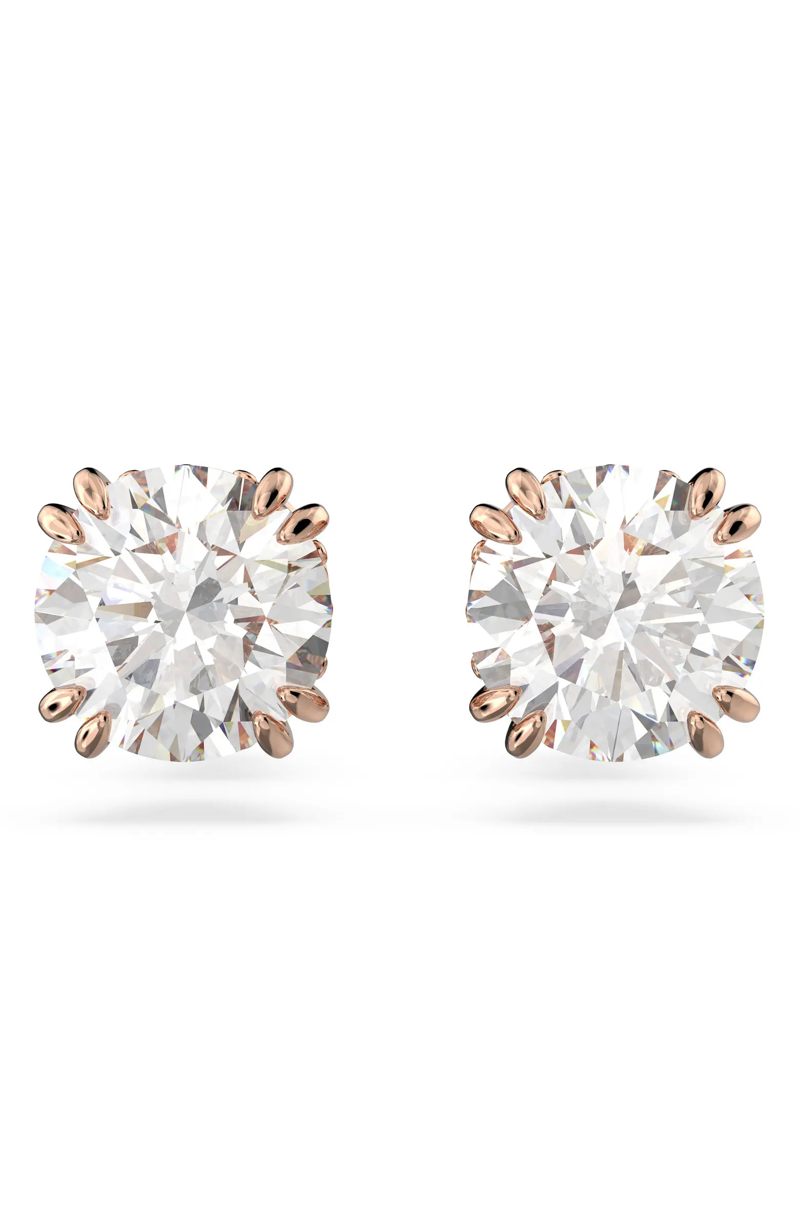Constella Round Crystal Stud Earrings | Nordstrom