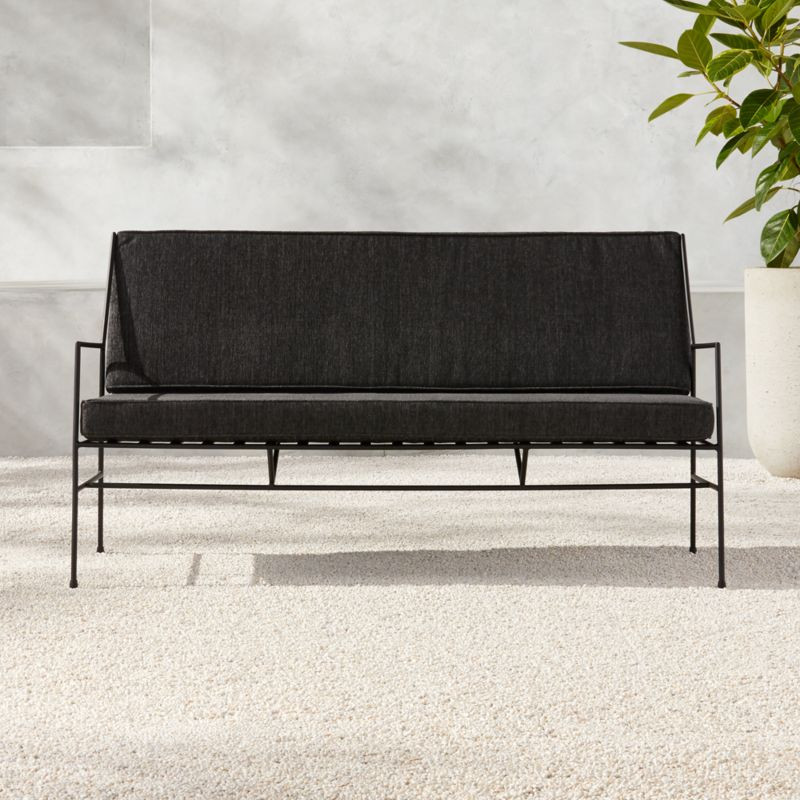 Paul McCobb Pavilion Grey Sofa Model 6490 | CB2 | CB2