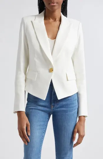 Hosanna Linen Blend Dickey Jacket | Nordstrom