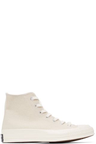 Beige Chuck 70 Hi Sneakers | SSENSE