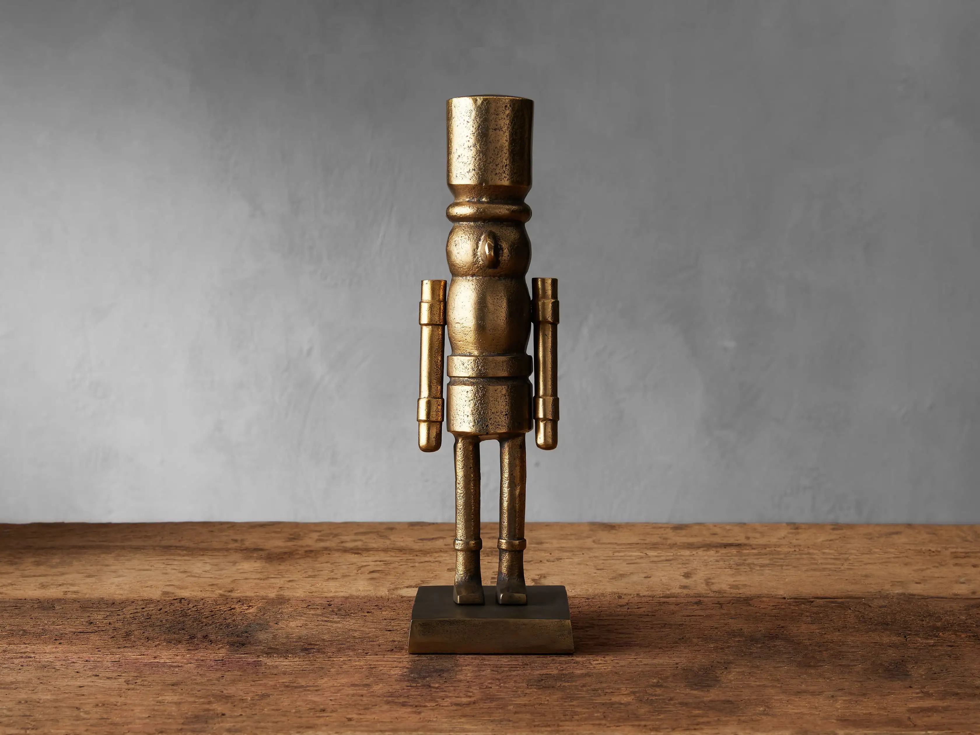 Antique Brass Nutcracker | Arhaus
