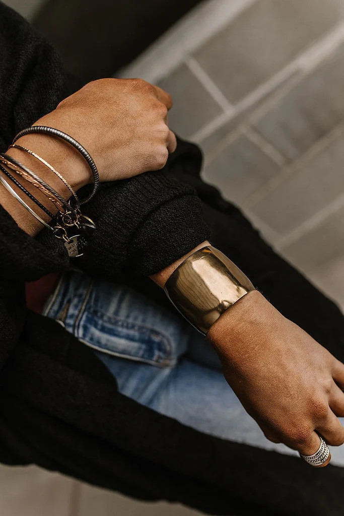 Runway Cuff - Brass | Mindy Mae's Market