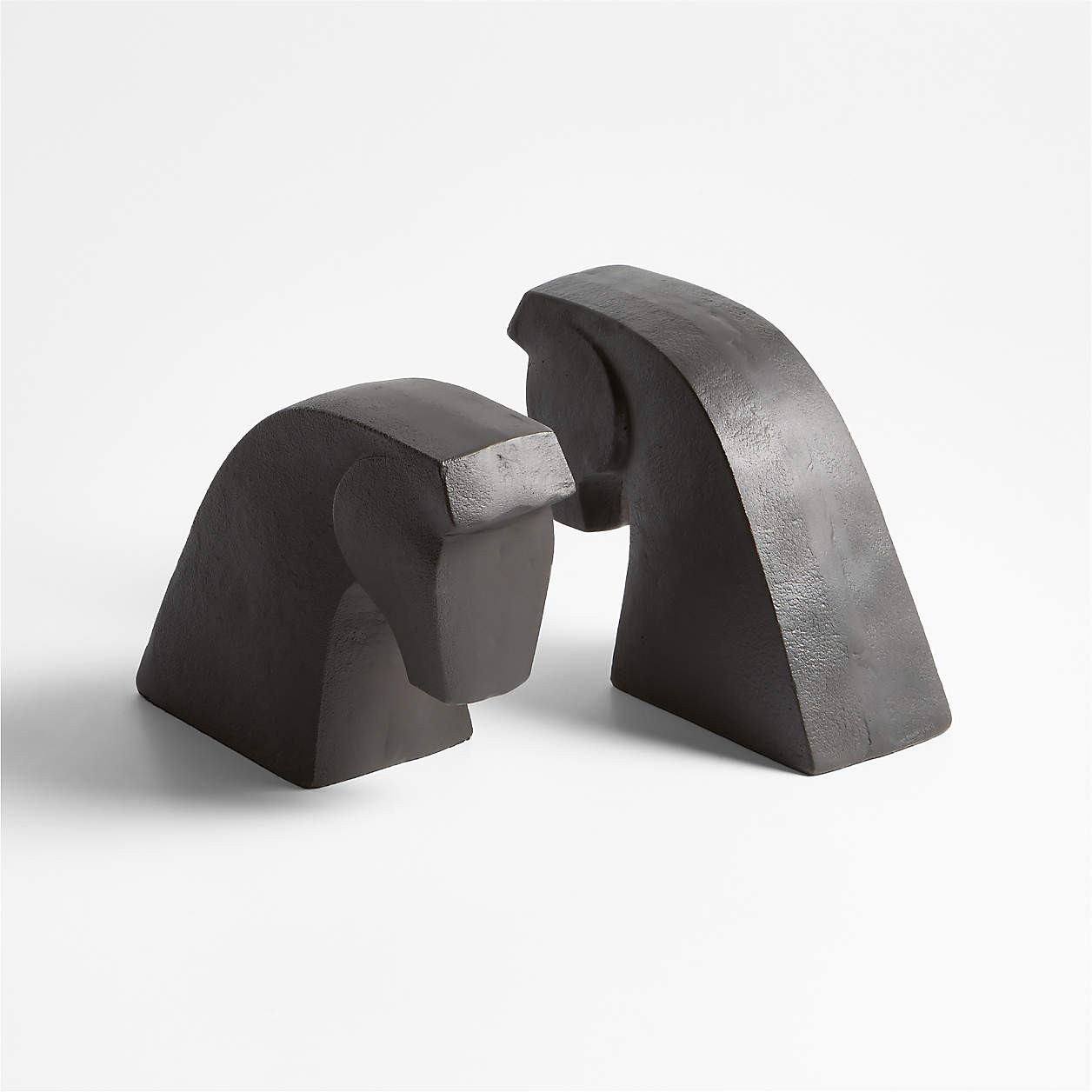 Cheval Cast Iron Horse Bookend, Set of 2 + Reviews | Crate & Barrel | Crate & Barrel