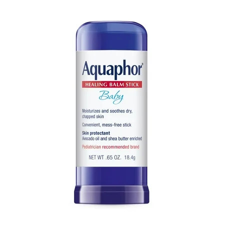 Aquaphor Baby Healing Balm Stick for Dry, Chapped, Chafed Skin, Hypoallergenic, Mess-Free, 0.65 oz | Walmart (US)