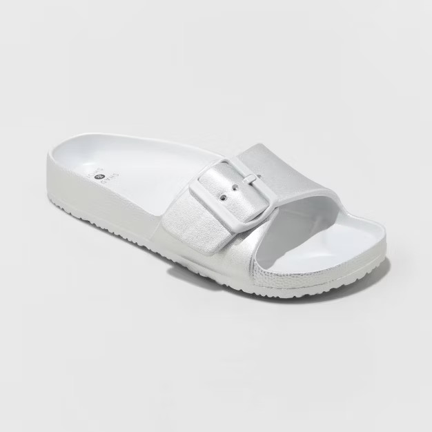 Women's Megan EVA Single Band Slide Sandals - Shade & Shore™ | Target