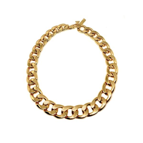 Gold Chunky Chain Necklace | Wolf and Badger (Global excl. US)