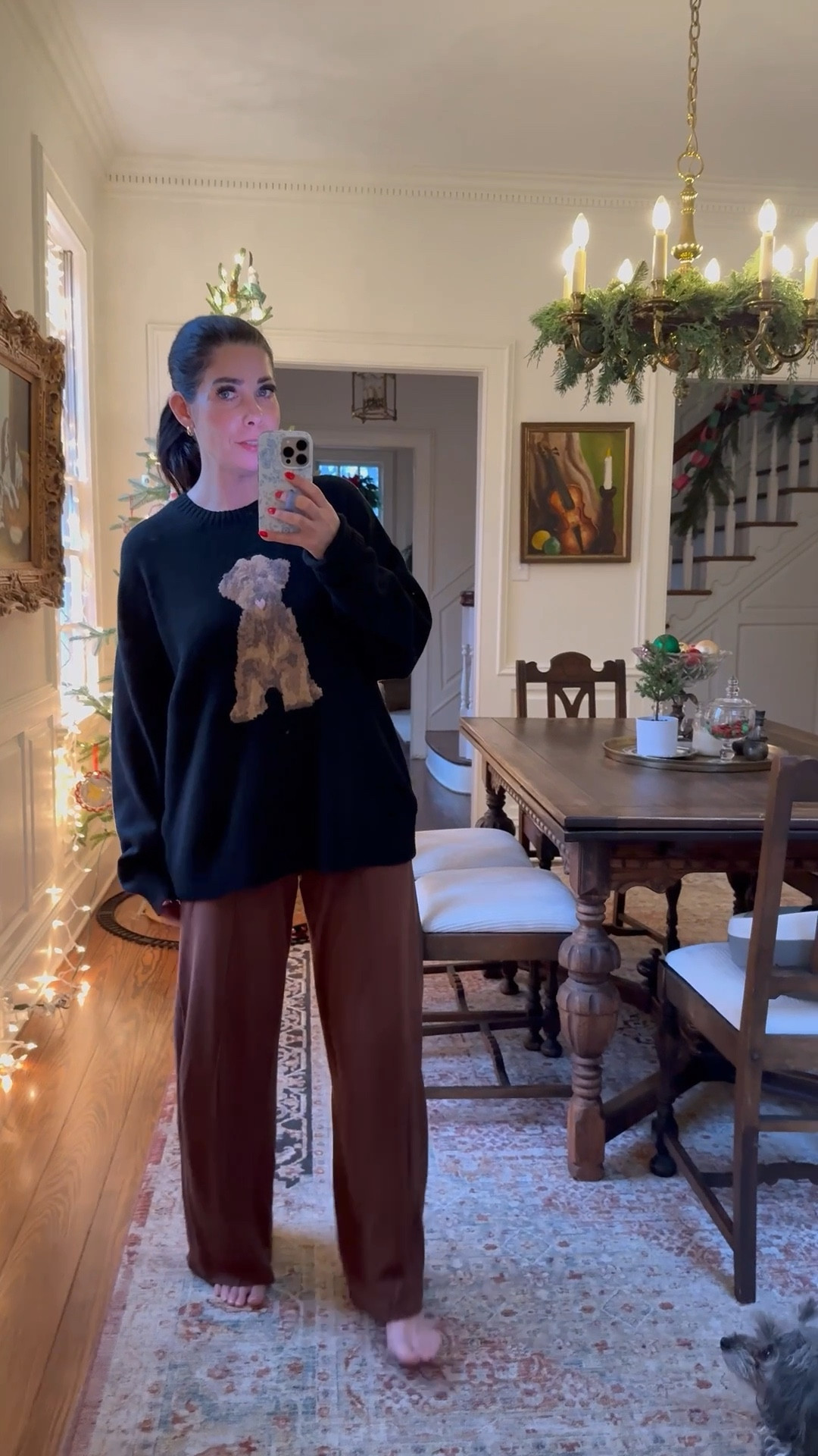 Love this sweater and lounge pants from @walmart 

#LTKgrwm #LTKOver40
