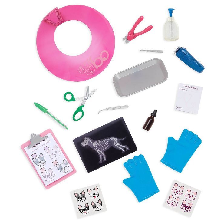 Our Generation Ready, Vet, Check Pet Care Accessory Set for 18" Dolls | Target
