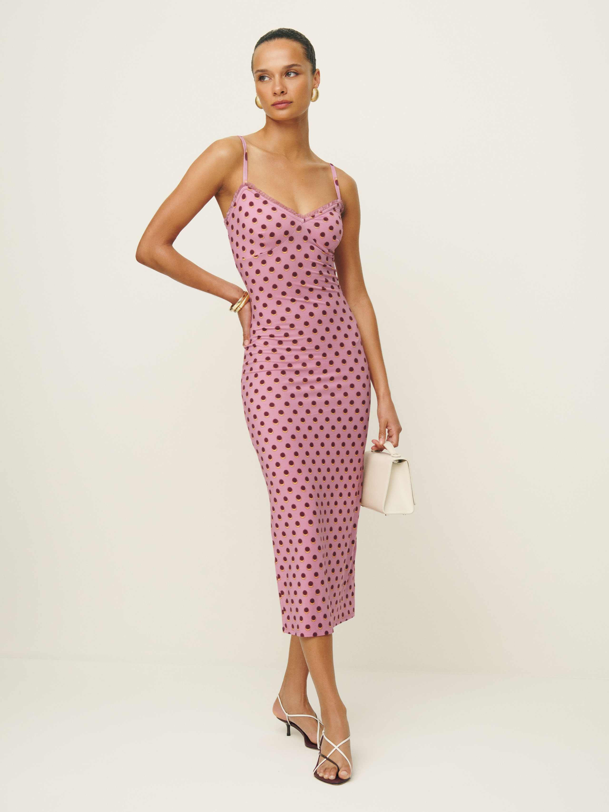 Cesca Knit Dress | Reformation (Global)