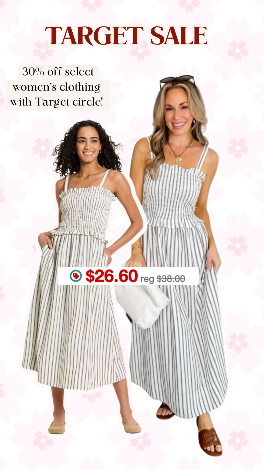 Target sale alert! ♥️ women’s clothing is 30% off! Now’s the perfect time to refresh your wardrobe for spring or pickup the perfect Easter and Mother’s Day dresses! 

#LTKSaleAlert #LTKootd #LTKPetite