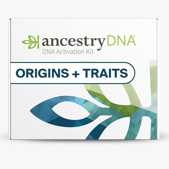 AncestryDNA + Traits Genetic Test Kit: Personalized Genetic Traits, DNA Ethnicity Test, Origins &... | Amazon (US)