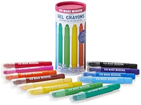 Kid Made Modern Gel Crayons (Set of 12) - Coloring for Ages 3 and Up | Amazon (US)