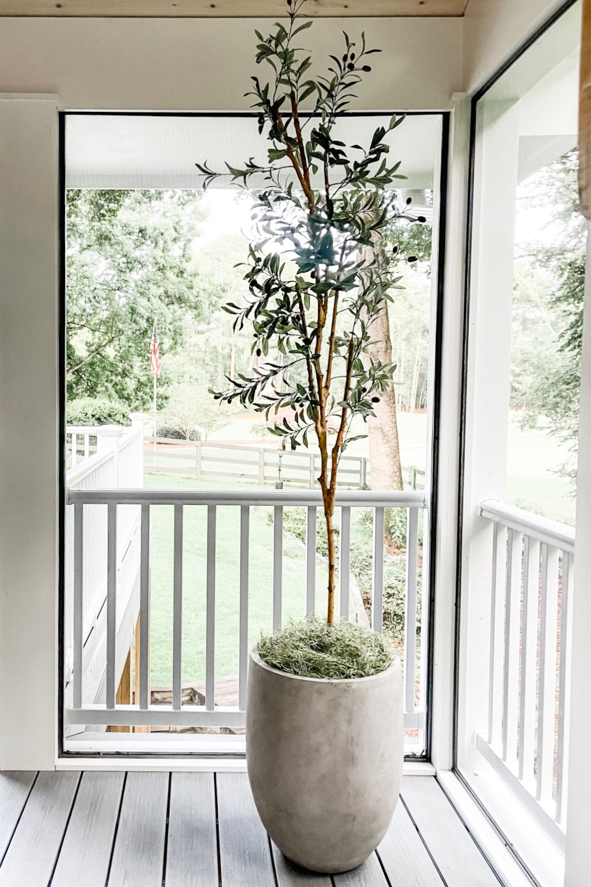 This is the best faux olive tree! Check out my other post for how I easily elevated it in this large planter. 😉 The faux Spanish moss is the cherry on top! 🌿 

#spanishmoss #planter #olivetree #fauxtree #amazon 

#LTKhome #LTKsalealert #LTKstyletip
